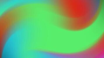 résumés vibrant Couleur pente animation avec lisse transitions et dynamique abstrait conception éléments video