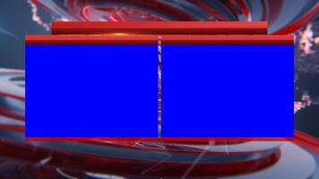 global Nyheter intro animering med krom nyckel redigerbar ramar modern design och trogen element för utsända använda sig av video