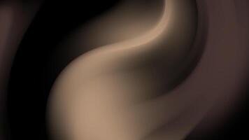 brun abstrakt bakgrund med mjuk kurvor och lutning ljus, erbjudande ett elegant, värma, och subtil estetisk för minimalistisk digital mönster eller rörelse grafik projekt. video