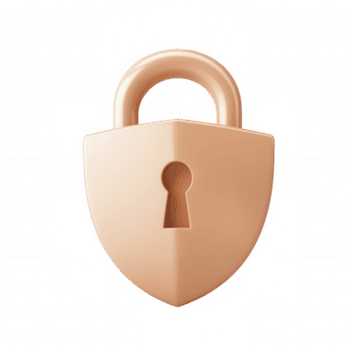 simboleggiante icona lucido chiuso lucchetto che rappresentano digitale sicurezza, 3d dati protezione e sicurezza informatica contro non autorizzato accesso su trasparente sfondo png