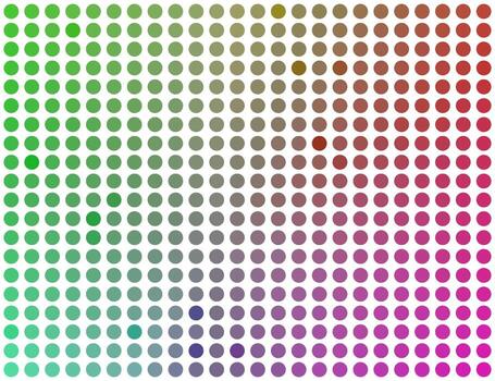 Vibrant Abstract Gradient Dot Pattern. vector