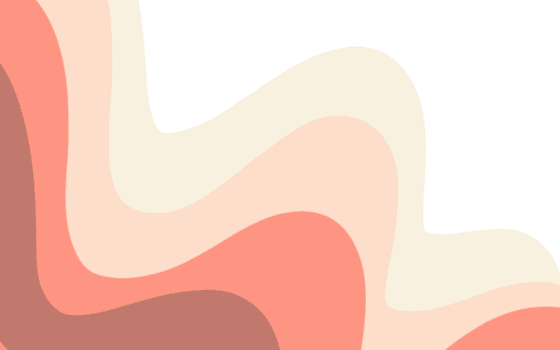 Golf golvend kromme element ontwerp boho png