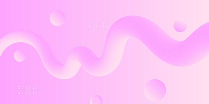 Abstract pink background with waves vector