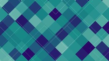 modern visuell av roterande geometrisk block abstrakt design animering video