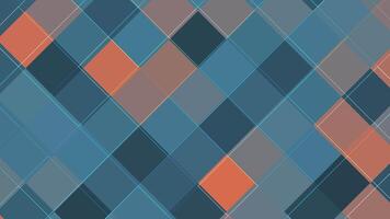 non ciclico astratto geometria animazione semplice e elegante movimento video