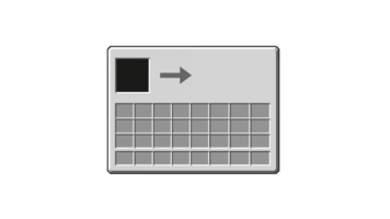 pixelizada do utilizador interface elemento em a isolado pano de fundo sugerindo digital interação e png