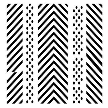 geométrico patrones con líneas y puntos en negro y blanco para creativo diseño proyectos vector