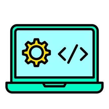 API Connection Icon vector