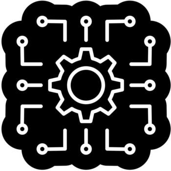 Custom API Icon vector