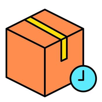 Distribution Box Icon vector