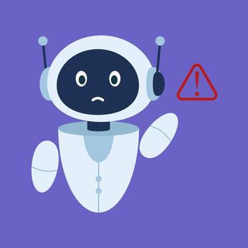 vistoso charla robots exhibiendo un rango de emociones y juguetón gestos simpático digital compañeros en un vibrante, moderno ajuste. vector