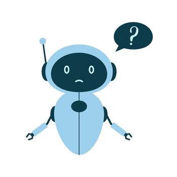 Colorful chat robots expressing diverse emotions and gestures in unique futuristic designs. Playful digital companions with vibrant, animated features. vector