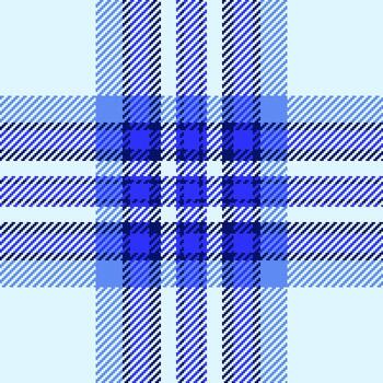 Abstract blue plaid pattern. Elegant texture of intersecting lines creates a sophisticated design perfect for textile, fashion, or website backgrounds. vector