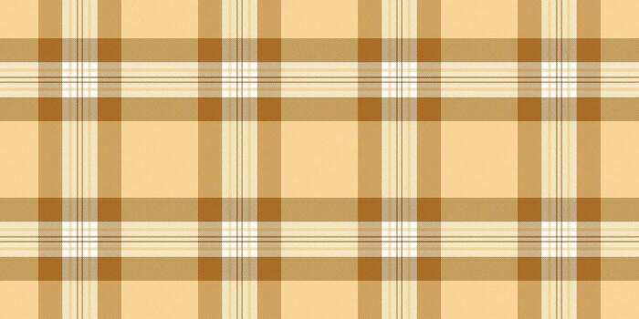 elegante beige y marrón tartán modelo. Perfecto para textil diseño, sitio web antecedentes, o papelería. sutil textura agrega sofisticación. evoca sentimientos de calor, comodidad, y rústico encanto. vector