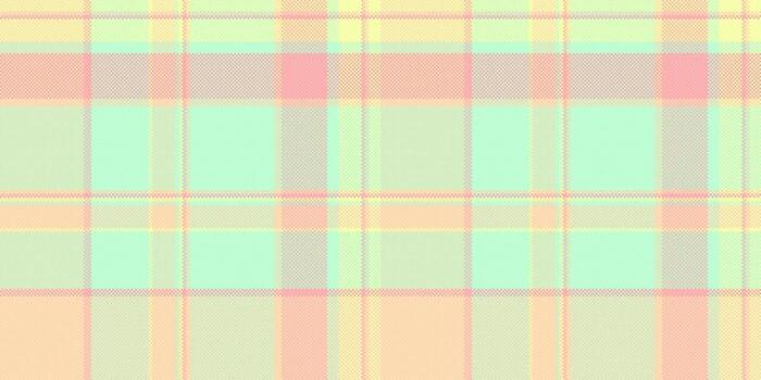 pastel tartán modelo. suave, primaveral colores crear un amable, calmante textura. ideal para textiles, sitios web, embalaje, y papelería. evoca sentimientos de serenidad y calor. vector
