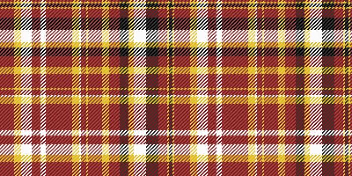 Vibrant red, gold, and white plaid pattern. Perfect for textile design, fallthemed projects, or adding a touch of classic style to your work. vector