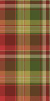 Quiet background seamless pattern, selection check textile. Warm tartan texture fabric plaid in red and lime colors. vector