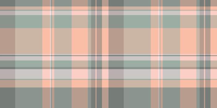 malla modelo sin costura, bueno textura tela tartán. píxel antecedentes cheque tartán textil en pastel y gris colores. vector