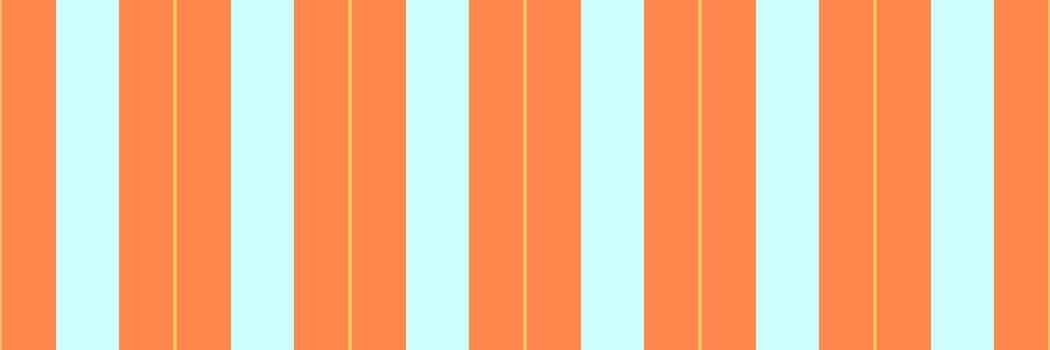 Warty vertical stripe fabric, frame pattern lines background. Rostcard textile texture seamless in orange and amber colors. vector