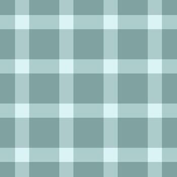 Serene teal and white plaid pattern. Perfect for backgrounds, textiles, or website designs. Subtle texture evokes calm and order. Ideal for minimalist branding or calming aesthetics. vector