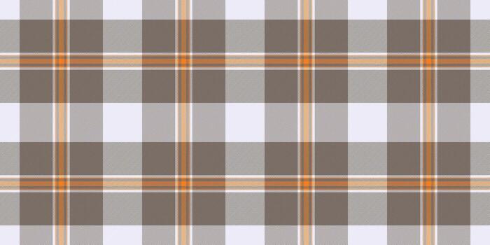 Subtle grey, peach, and white plaid pattern. Perfect for textile design, website backgrounds, or fallthemed projects. vector
