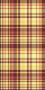 Jacket plaid fabric check, worn texture pattern textile. Filigree background seamless tartan in red and lime colors. vector