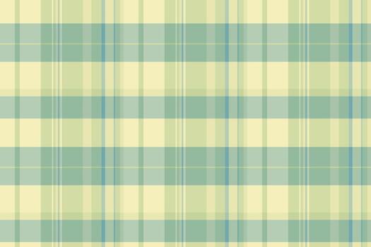 elegante pastel tartán modelo en suave amarillo y verde azulado Perfecto para antecedentes, textiles, o sitio web diseño. sutil, calmante estético evoca sentimientos de tranquilidad y subestimado estilo. vector