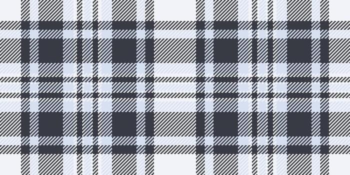 Elegant gray and white plaid pattern. Perfect for textile design, fashion, apparel, website backgrounds, or branding. Subtle texture adds visual interest. vector