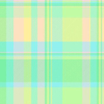 Soft pastel plaid pattern. Versatile background for spring, Easter, baby showers, or light, fresh designs. Seamless texture for textiles, paper goods, and web use. vector