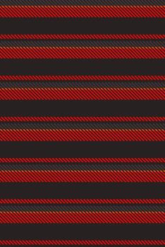 Business texture lines background, mexico stripe textile pattern. Graphical seamless fabric vertical in dark and red colors. vector