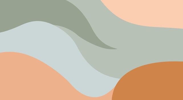 delicado pastel olas crear un calmante y calmante resumen antecedentes vector