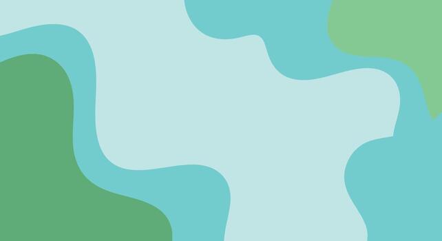 Soft flowing organic shapes create a soothing and serene background design vector