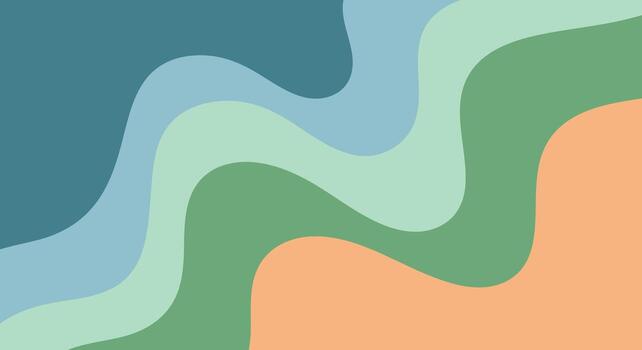 Modern abstract background with calming wave design perfect for branding and creative projects vector