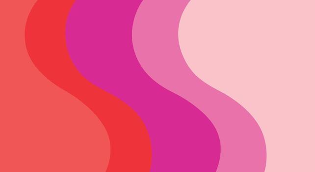 Modern vibrant waves create a playful and eye-catching design element for backgrounds or creative projects vector