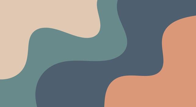 elegante fluido resumen antecedentes en calmante terroso tonos para moderno creativo proyectos y presentaciones vector