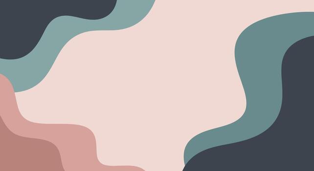 moderno resumen antecedentes con orgánico formas en suave pastel tonos para calmante diseños y creativo proyectos vector