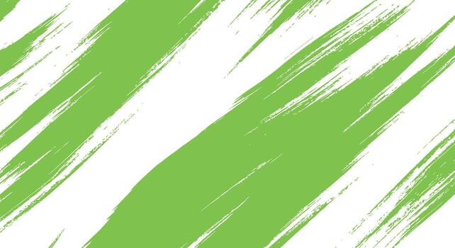 Vibrant green abstract paint strokes create dynamic background for modern design projects vector