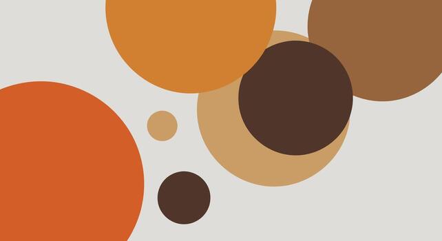 moderno resumen antecedentes con tierra tonos círculos para marca y diseño proyectos me gusta web diseño vector