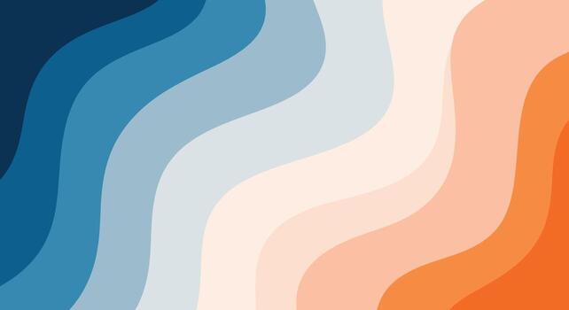 Abstract flowing waves creating vibrant backdrop for modern designs and presentations bringing dynamic energy vector