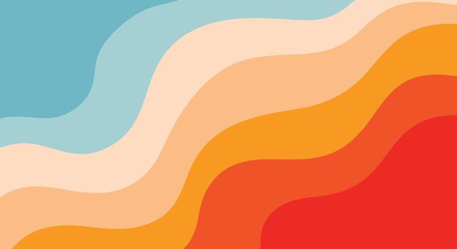 Modern wavy background with vibrant colors creating a dynamic, eye-catching design element for your project vector