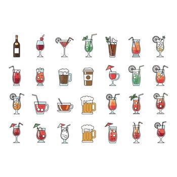 Arte de colección de seis diferente decorativo marcos y fronteras en varios estilos, aislado en blanco antecedentes vector