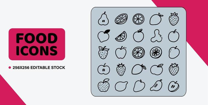 Art of collection of fresh citrus fruit icons, including lemons and limes, isolated on a white background for easy use in design projects vector