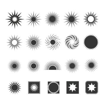 Arte de colección de electrónico dispositivo íconos incluso computadora, computadora portátil, teléfono inteligente, cámara, juego controlador, ratón, auriculares, y más, aislado en blanco antecedentes vector