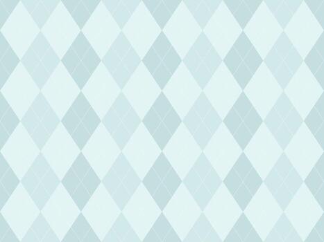 Elegant pastel blue and white argyle pattern. Perfect for backgrounds, website designs, or textile prints. Subtle texture adds visual interest evokes feelings of sophistication and calm. vector