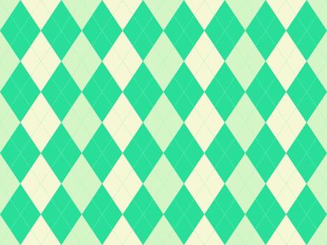 elegante menta verde y crema argyle modelo. Perfecto para antecedentes, sitios web, textiles, o ninguna diseño necesitando un toque de sofisticado estilo y visual apelar. vector