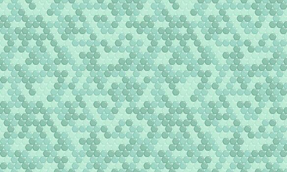 Abstract pastel green hexagon pattern. Seamless geometric texture ideal for website backgrounds, presentations, or textile designs. Evokes calm, order, and modern aesthetics. vector