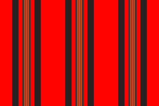 Terfection texture fabric stripe, paisley pattern vertical. Sow textile background seamless lines in dark and red colors. vector