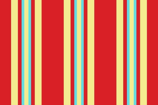 Luxury pattern seamless stripe, online textile fabric. Tribal background texture vertical lines in red and khaki colors. vector