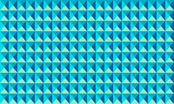 Abstract geometric teal and turquoise triangle pattern. Ideal for backgrounds, website design, presentations, and textile prints. Creates a modern, calming, and visually interesting texture. vector