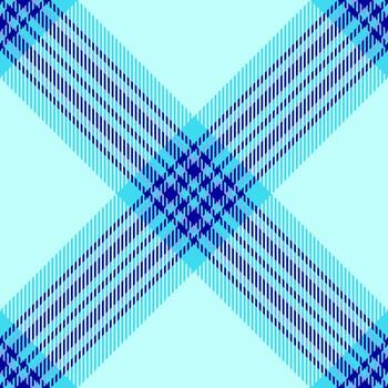 Abstract pastel blue and navy plaid pattern. Intersecting lines create a dynamic, geometric design ideal for backgrounds, textiles, or website design. vector